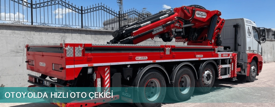 Ödemiş İlçemi Otoyolda Hızlı Oto Çekici